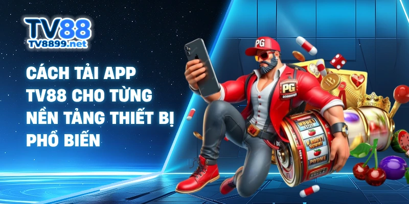 Cách tải app TV88 cho từng nền tảng thiết bị phổ biến