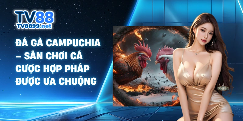 Đá Gà Campuchia – Sân Chơi Cá Cược Hợp Pháp Được Ưa Chuộng