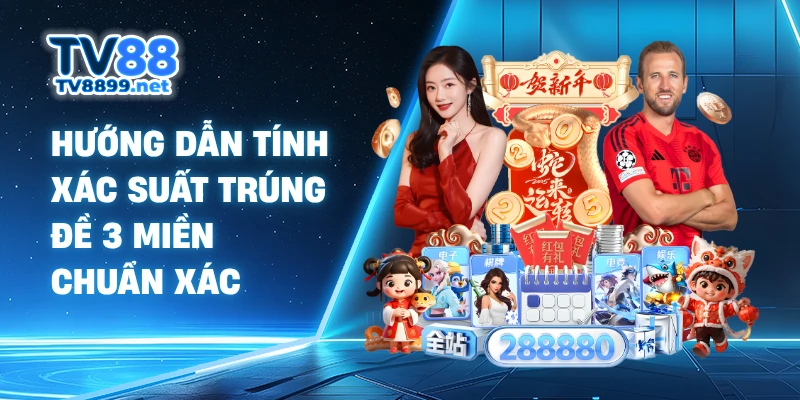 Hướng dẫn tính xác suất trúng đề 3 miền chuẩn xác