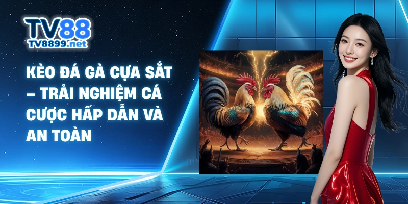 Kèo Đá Gà Cựa Sắt – Trải Nghiệm Cá Cược Hấp Dẫn Và An Toàn