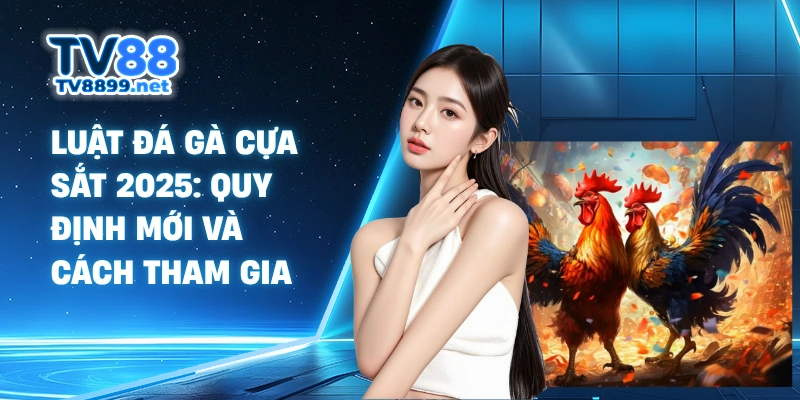 Luật Đá Gà Cựa Sắt 2025: Quy Định Mới Và Cách Tham Gia
