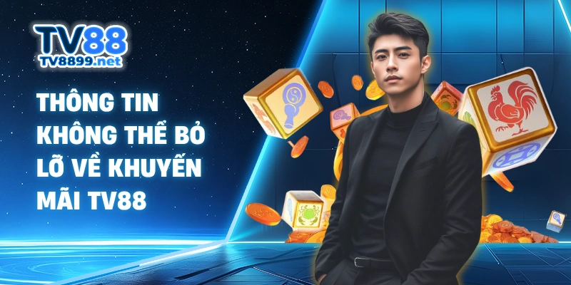 Thông tin không thể bỏ lỡ về khuyến mãi TV88